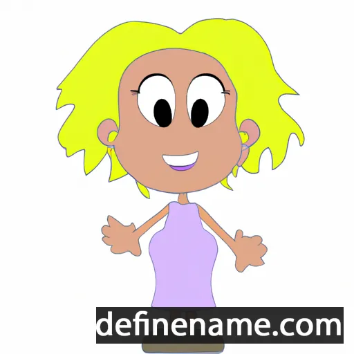 cartoon of the name Gabby