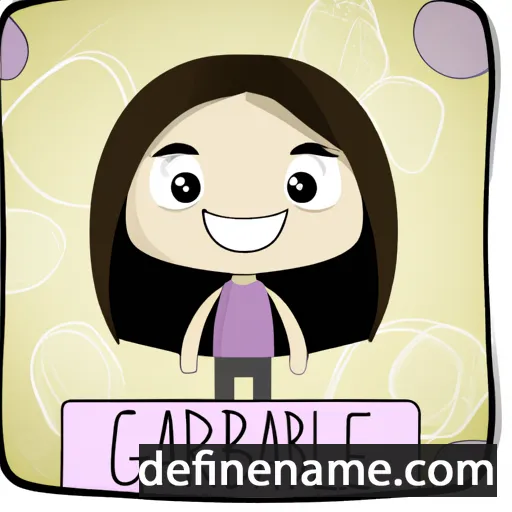 Gabriela cartoon