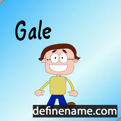 Gaël cartoon