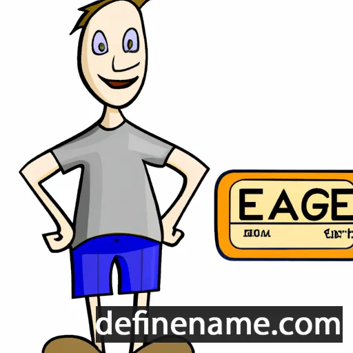 cartoon of the name Gage