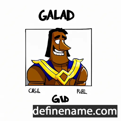 cartoon of the name Galahad