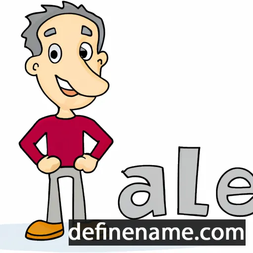 cartoon of the name Gale