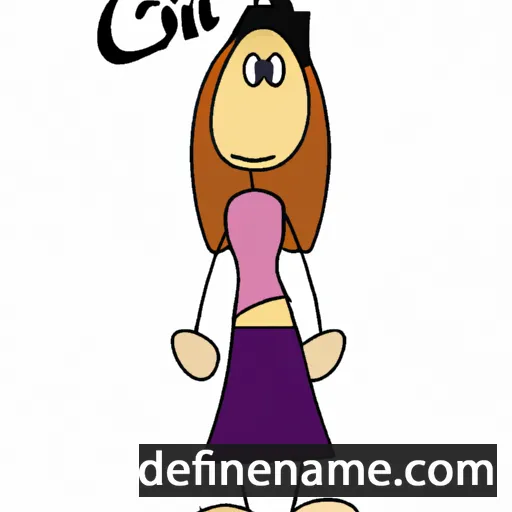 cartoon of the name Galit