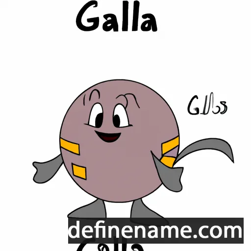 Galla cartoon