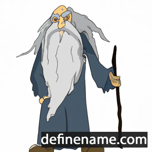 Gandalf cartoon