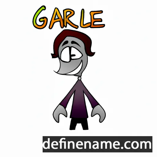 cartoon of the name Garaile