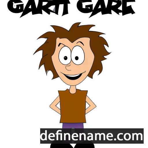 Garret cartoon