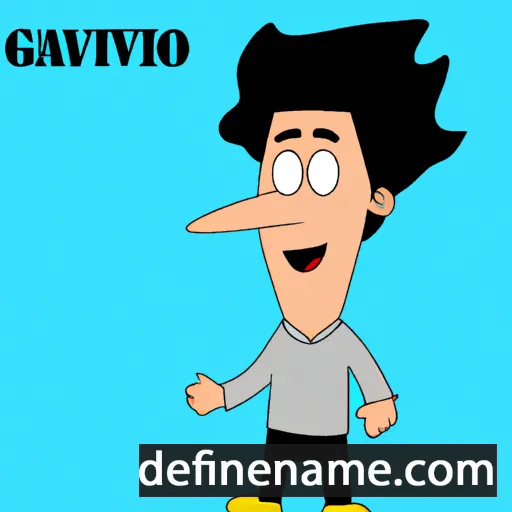 Gavino cartoon