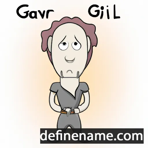 cartoon of the name Gavriil