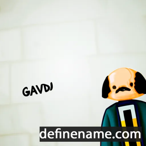 cartoon of the name Gawdat