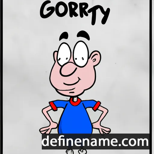 cartoon of the name Gorry