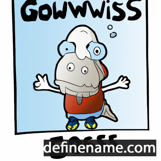 cartoon of the name Goswinus