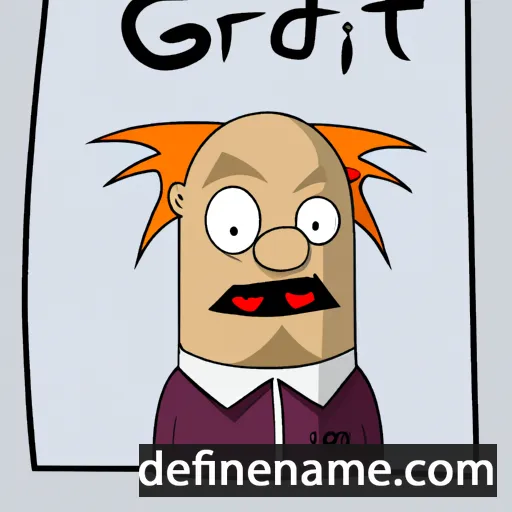 cartoon of the name Gotfrid