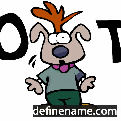 cartoon of the name Goti