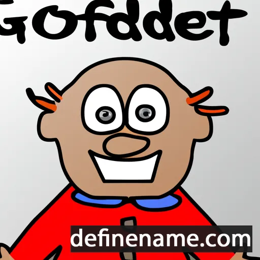 cartoon of the name Gottfred