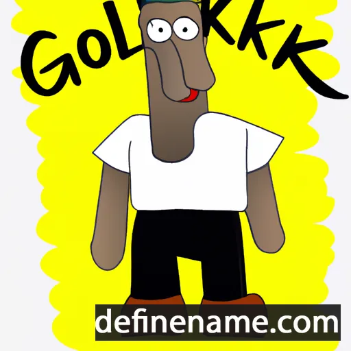 cartoon of the name Gottskálk