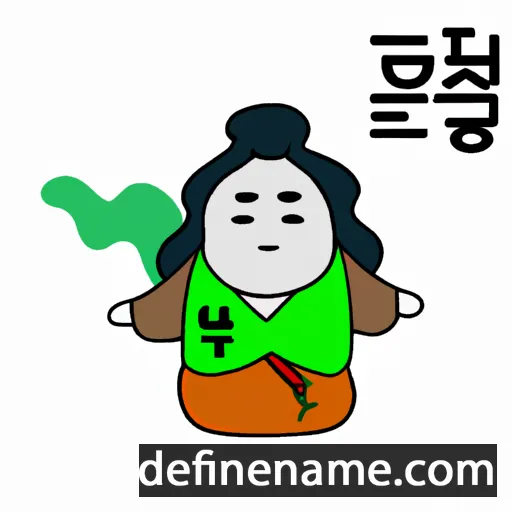 cartoon of the name Goun-byeol