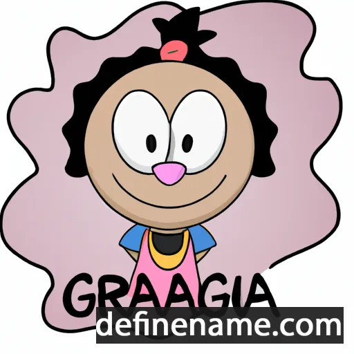 Graciána cartoon