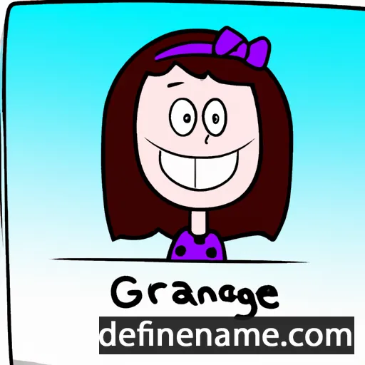 Gracienne cartoon