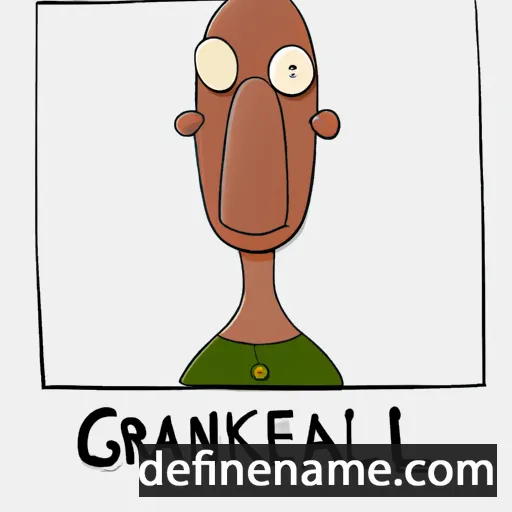 cartoon of the name Grankell