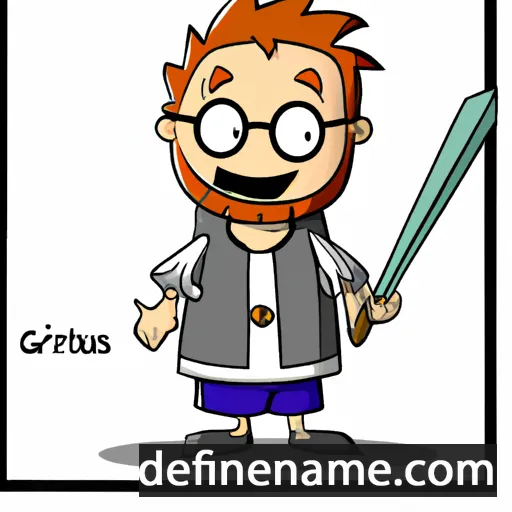 cartoon of the name Gratius