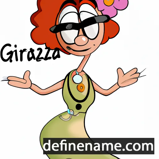 cartoon of the name Graziosa