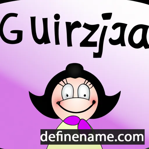 cartoon of the name Graziuccia