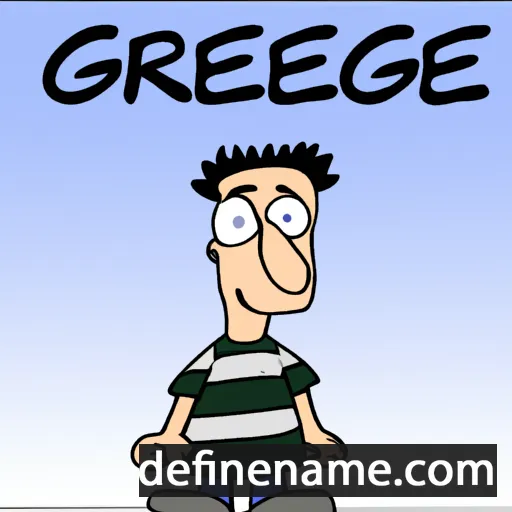 Greggie cartoon