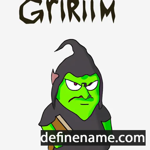 Grímúlfur cartoon