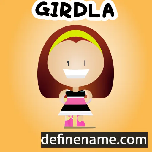 Gricelda cartoon