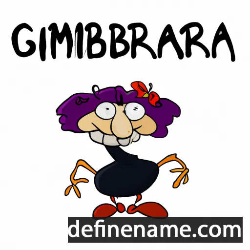 Grimberta cartoon