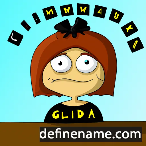 cartoon of the name Grimilda