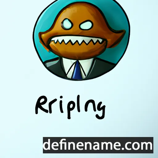 cartoon of the name Grinling