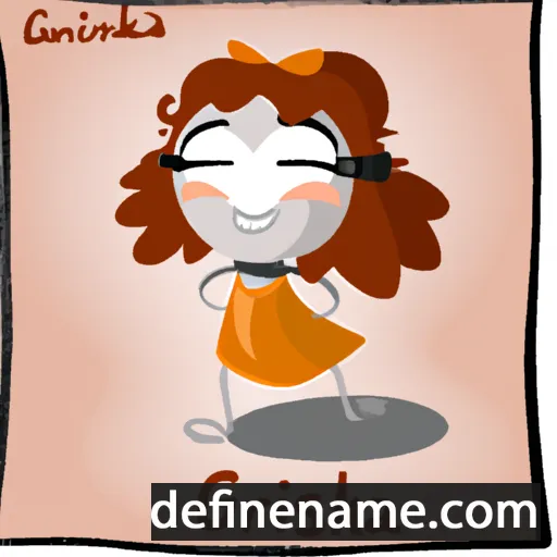 cartoon of the name Grishka