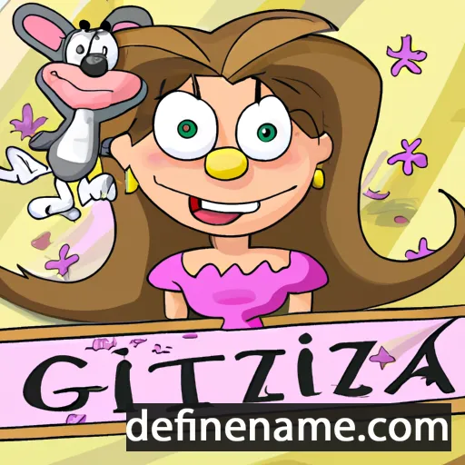 cartoon of the name Grizetta