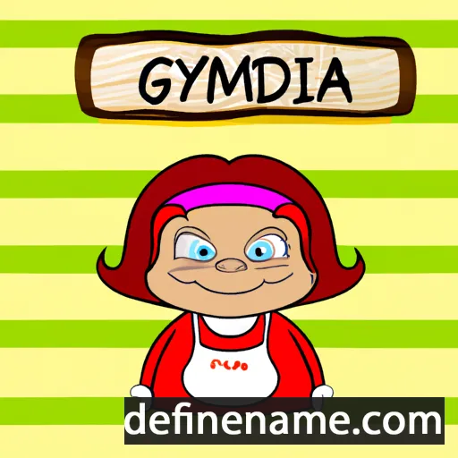 cartoon of the name Grymilda