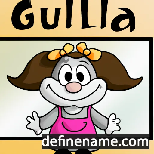 cartoon of the name Güelfa