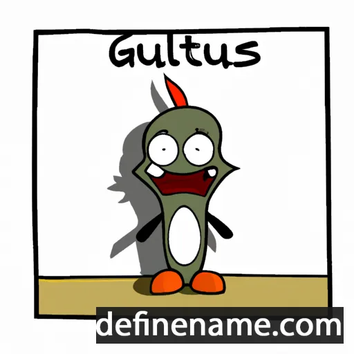 cartoon of the name Gualterus