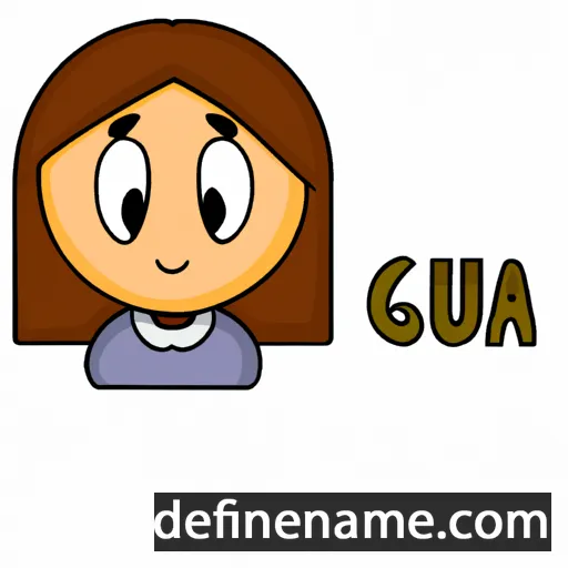 Gucia cartoon