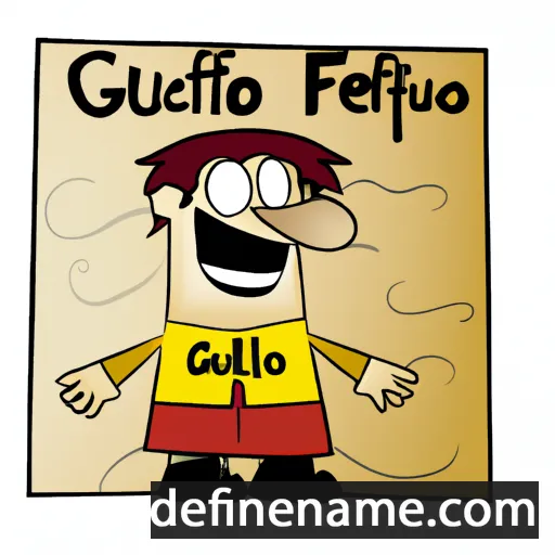 cartoon of the name Guelfo