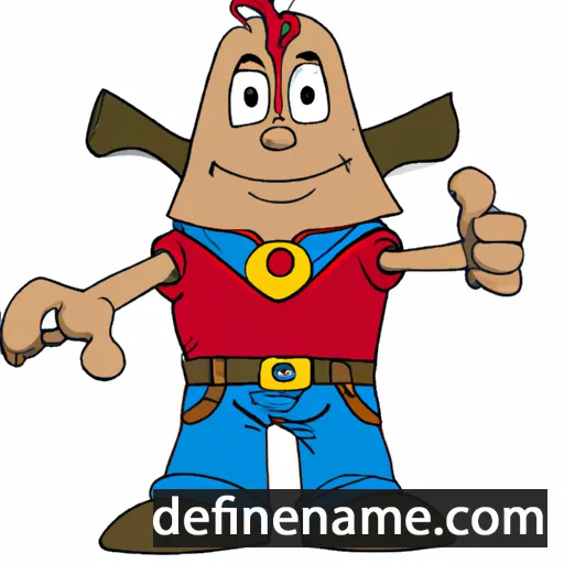 cartoon of the name Guerrino