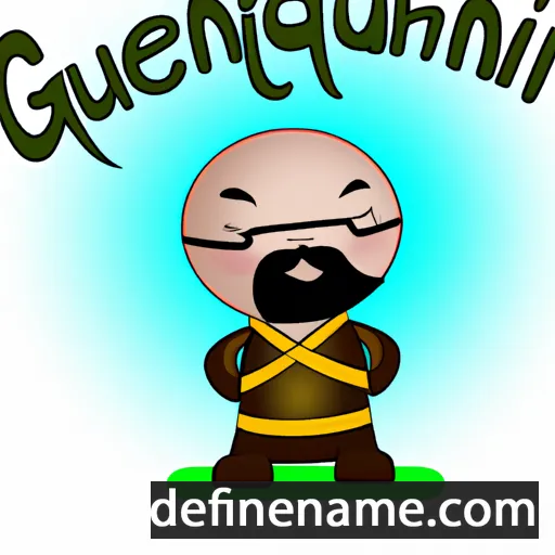 cartoon of the name Guerrinu