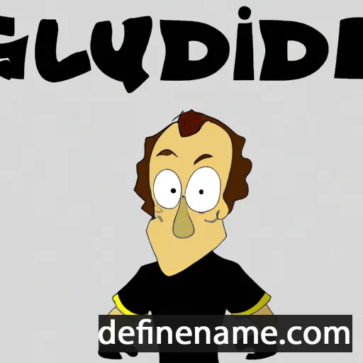 cartoon of the name Guibaud