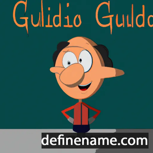 Guidalberto cartoon