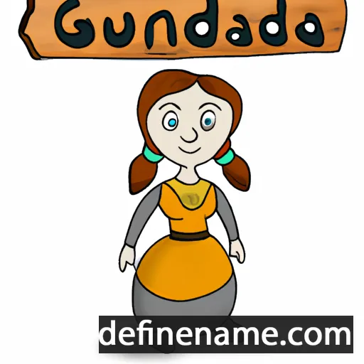 cartoon of the name Gúndula