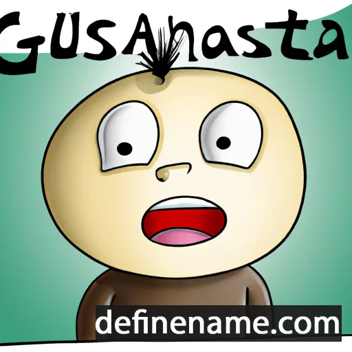 Gùstawa cartoon