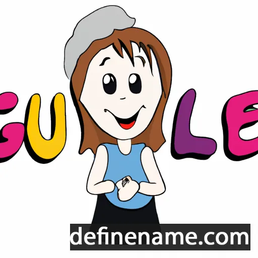 Gülce cartoon