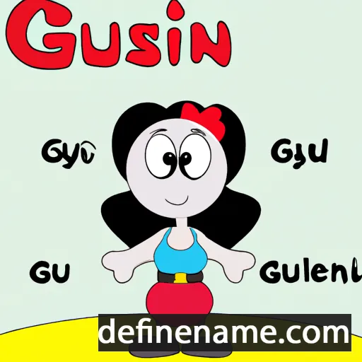 Günseli cartoon