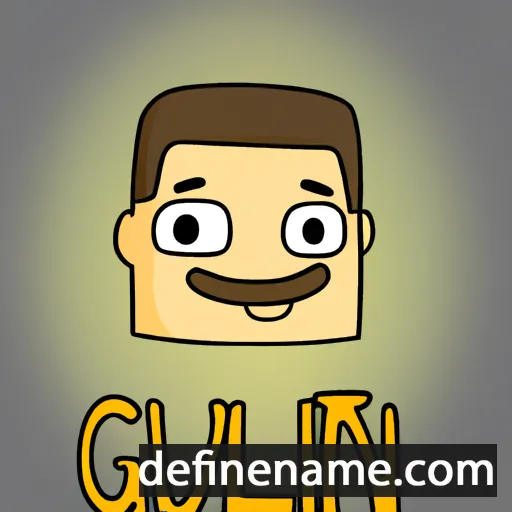 cartoon of the name Guillen