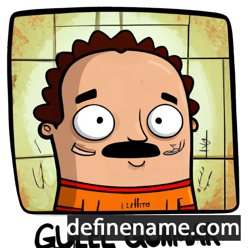 cartoon of the name Guillerma